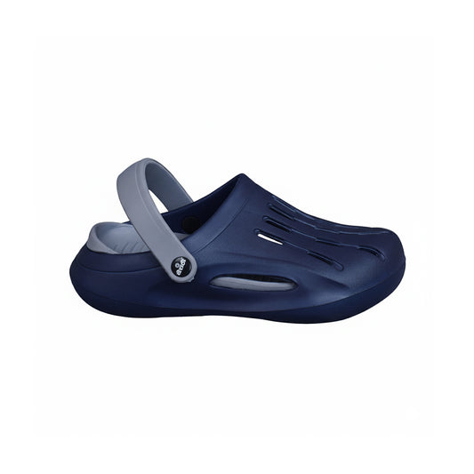 Footwin Men’s  Dual Color Comfort Clogs - Blue/Grey