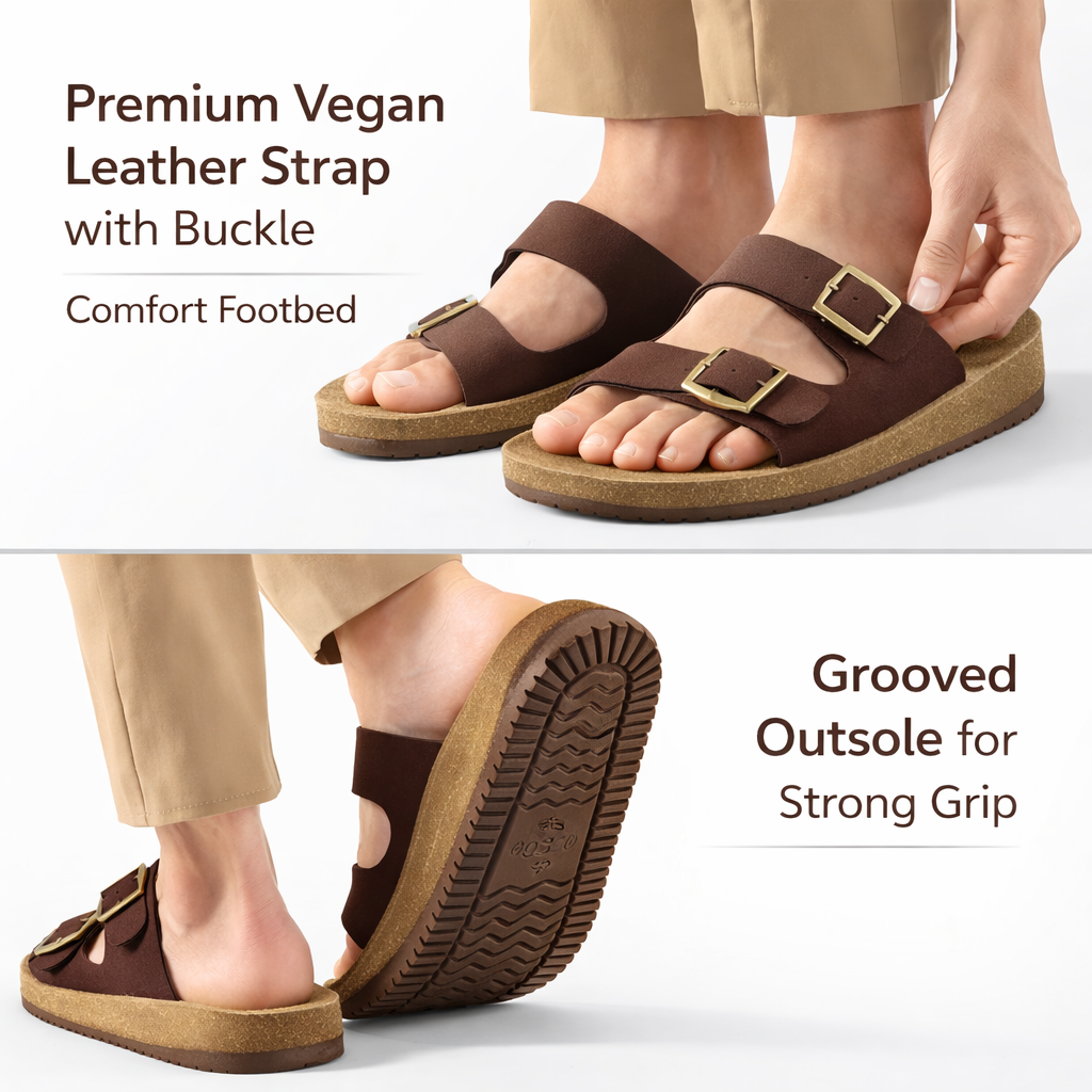 Footwin Men's Berkin-Style Sandal