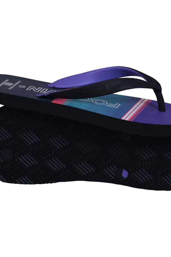 Footwin Stylish Men’s Flip Flops - BLK&BLU