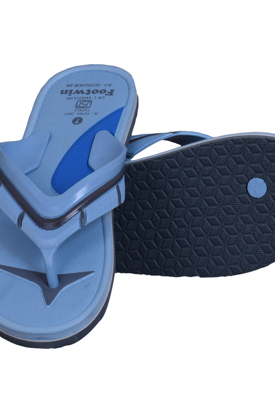 Footwin Stylish Men’s Flip Flops - SKY&BLU