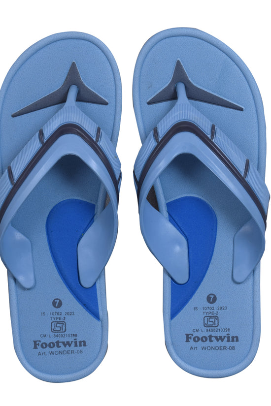 Footwin Stylish Men’s Flip Flops - SKY&BLU